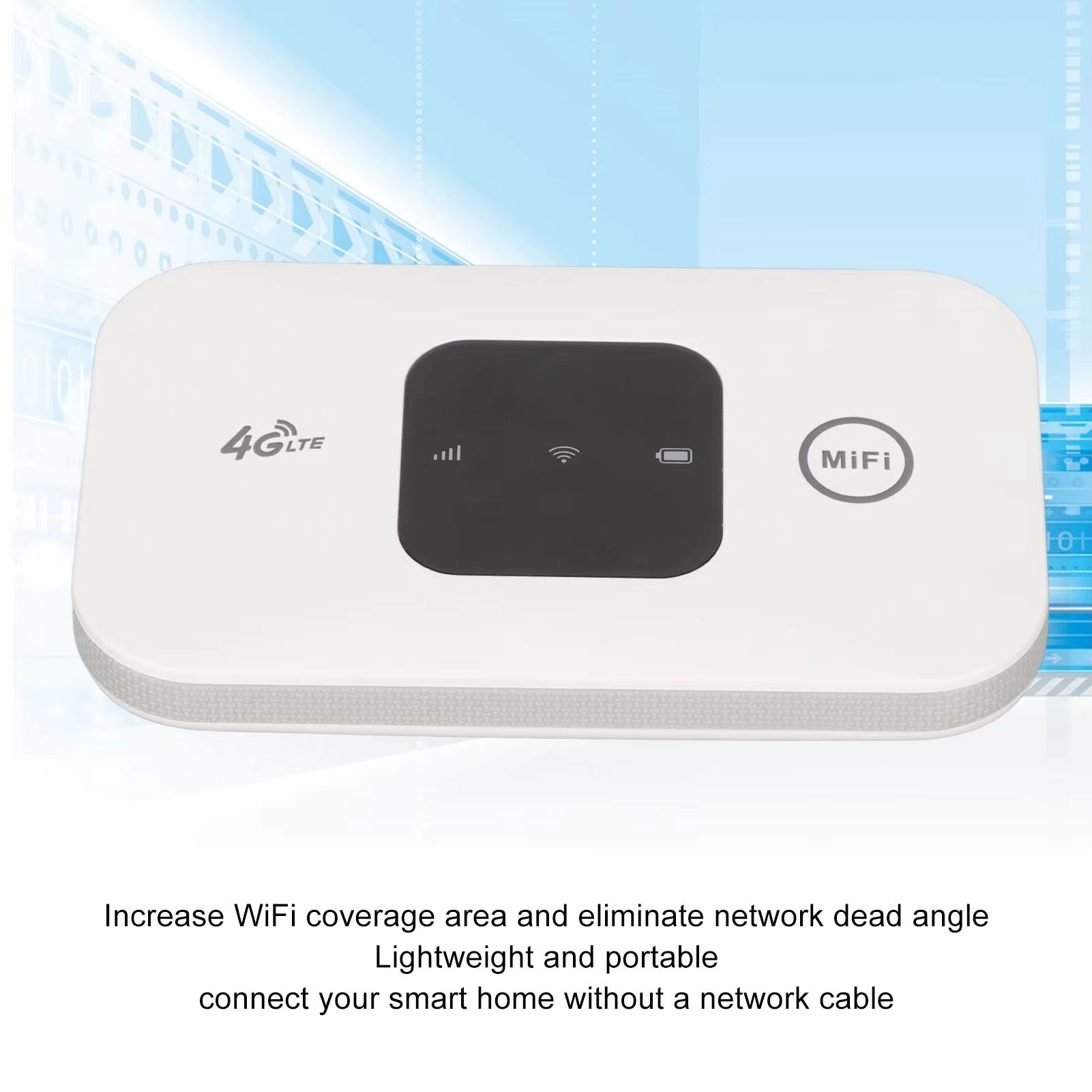 Portable Internet Hotspot 150Mbps High Speed SIM Card 4G Strong Coverage SIM Card Router for Home Office Travel