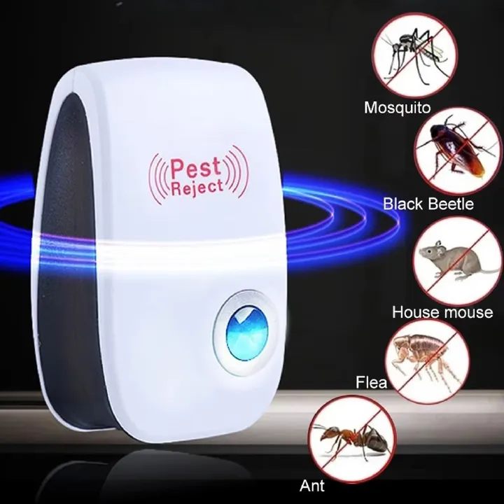 Ultrasonic Electronic Mosquito Repellent Mouse Cockroach Spider Mosquito Repellent Household Insecticide Warehouses