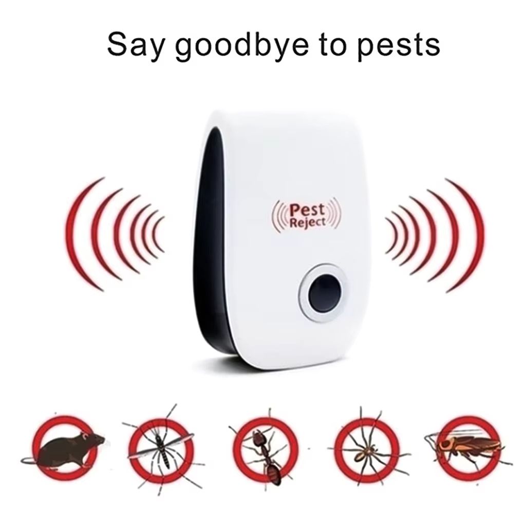 Ultrasonic Electronic Mosquito Repellent Mouse Cockroach Spider Mosquito Repellent Household Insecticide Warehouses