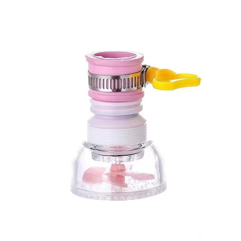 Universal Kitchen Faucet - Rotating Anti-Splash Design with Extendable Filter, Multi-Function Wash Basin Shower Head