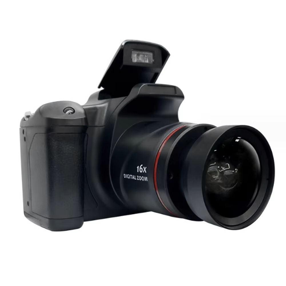 16MP Digital Camera with 2.4 Inch LCD Screen Vlogging Camera 16X Digital Zoom Camcorder for Photography