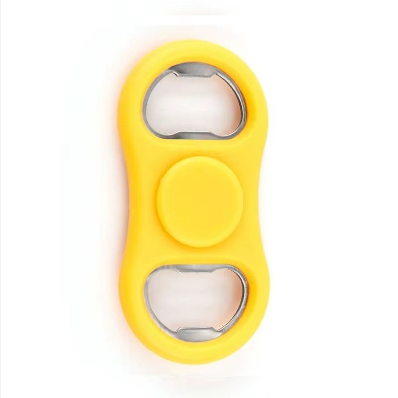 Stress Relief Rotating Fidget Spinner With Bottle Opener Funny Relax Anti-stress Relieve Anxiety Toy Beer Bottle Opener Tool