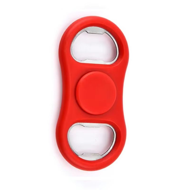 Stress Relief Rotating Fidget Spinner With Bottle Opener Funny Relax Anti-stress Relieve Anxiety Toy Beer Bottle Opener Tool