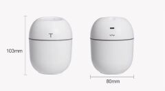 New 220ML Mini Air Humidifer Portable Ultrasonic Aroma Essential Oil Diffuser USB Mist Maker Aromatherapy Humidifiers for Home