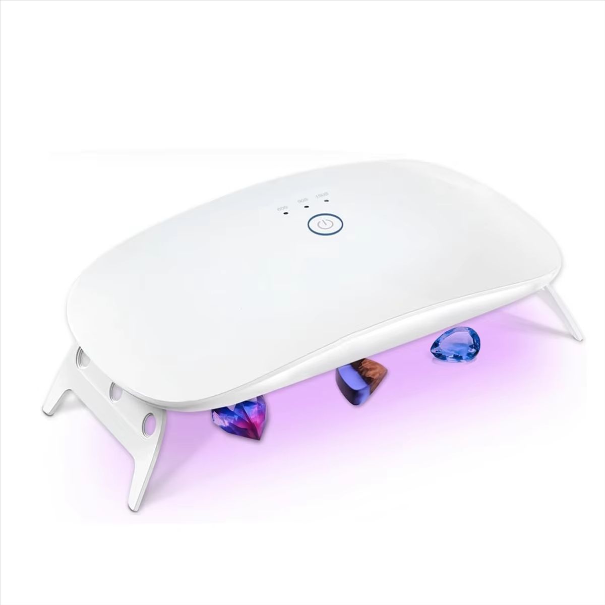 UV Light for Resin, Foldable UV Resin Ligh, Portable & Fast Curing Higher Power UV Lamp,Supplies for UV Resin Mold