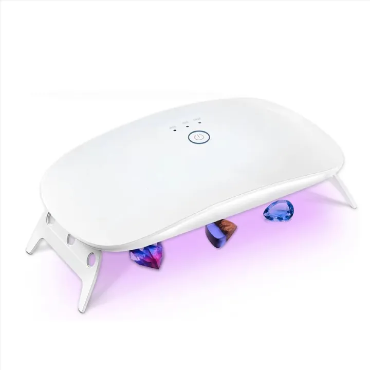 UV Light for Resin, Foldable UV Resin Ligh, Portable & Fast Curing Higher Power UV Lamp,Supplies for UV Resin Mold