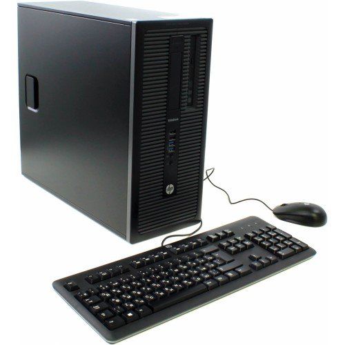 ( Full set 22'' Monitor,key board + mouse ) Refurbished HP EliteDesk 800 G1 Core I5 4GB RAM 500GB HDD 3.2GHz SFF Desktop Refurbished Desktop Mini Pc Refurbished Computer