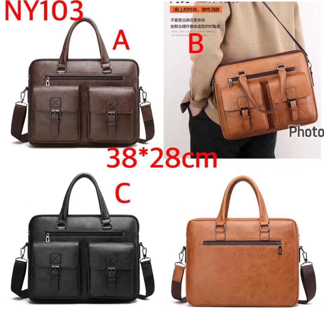Crossbody for Hand-held Business Casual men's Leather bag, Shoulder Bag, Laptop Bag