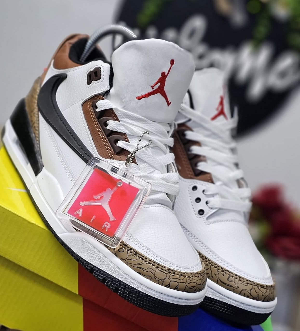 ORIGINAL Air Jordan Retro 3, Customized Jordan, High Quality Sneakers, All colours available in our store