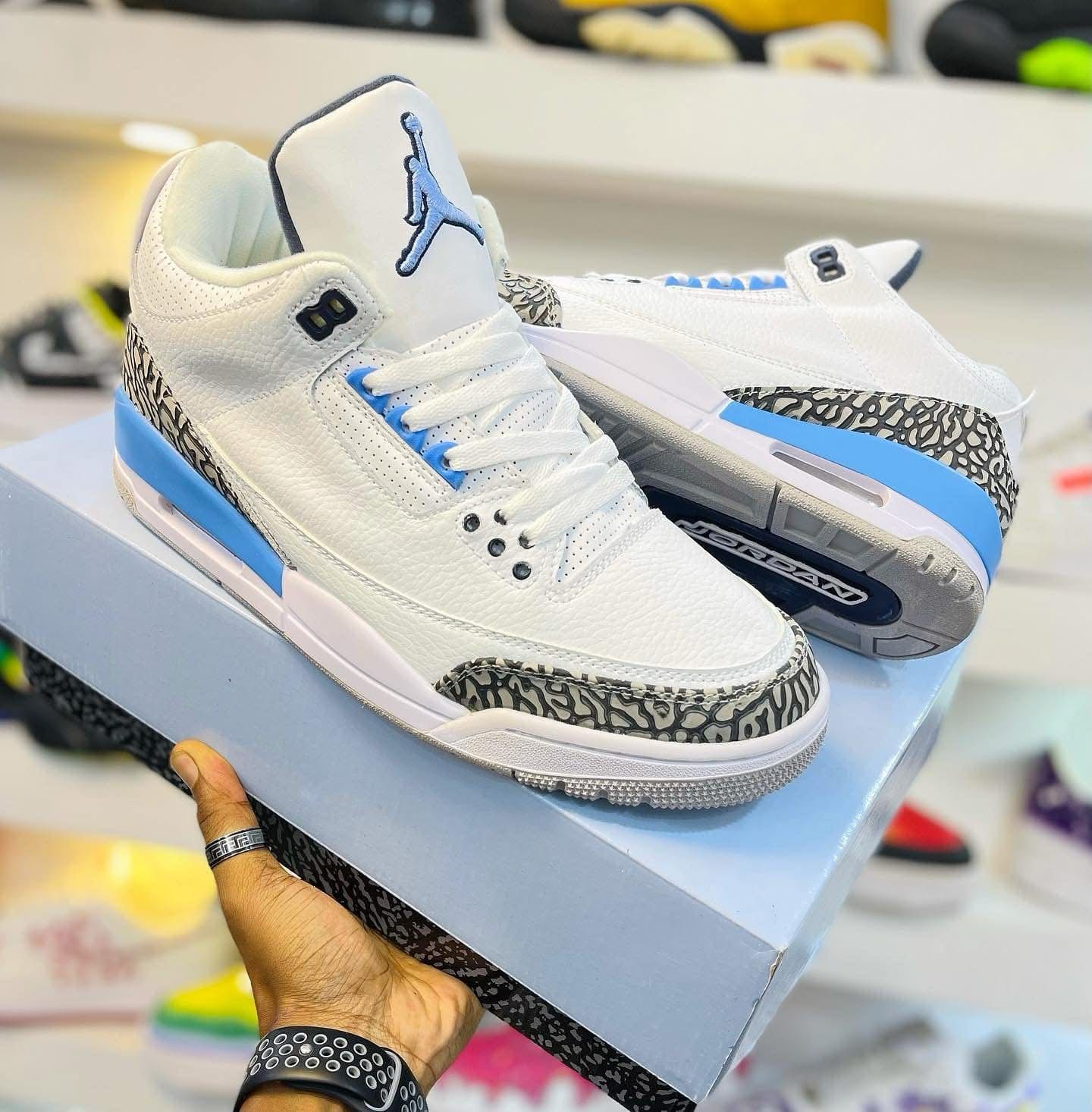 ORIGINAL Air Jordan Retro 3, Customized Jordan, High Quality Sneakers, All colours available in our store