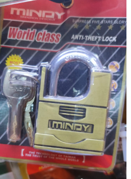 Mindy original world class padlock 50mm and 60mm padlock mindy original surpress five star glory mindy original padlock offer