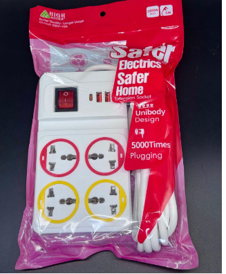 Extension  4 way extension and USB charging slots as picture original,original 4 way extension 3 metre length with additional usb charging slots offer