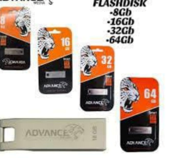 Advance 2GB, 4BG,8GB,16GB, 32GB, 32BG, 64GB, 128GB Metal USB Flask Disk // 64GB Flash Disk -Silver For Samsung, Dell Laptops ,Tvs & Bluetooth speaker