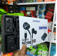 Type-C Wired Earphones with Mic | AKG Style | For Samsung Galaxy S22 S21 S20 Note 20 | Clear Sound | Hands-Free Calls