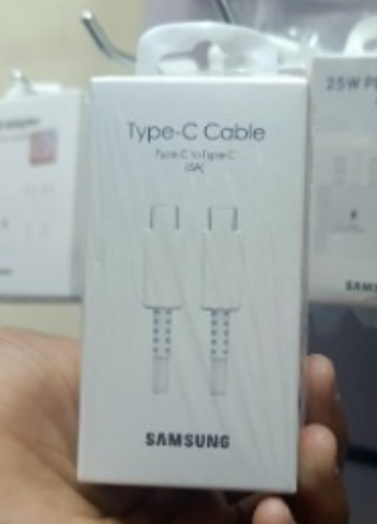 Samsung Fast Original and Durable Charger with Type-C to Type-C Cable -White. Type C Cable PD Fast Charging Data Cable USB Type C to USB Type C Cable Is Suitable for Smart Phones