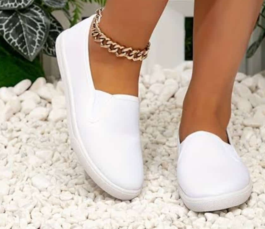 Women Shoes Ladies Rubber Shoes. Casual Black slip-on Canvas Sneakers, Ideal For Everyday Wear Ideal For Casual Wear, Walking, Travel, Light Outdoor Activity