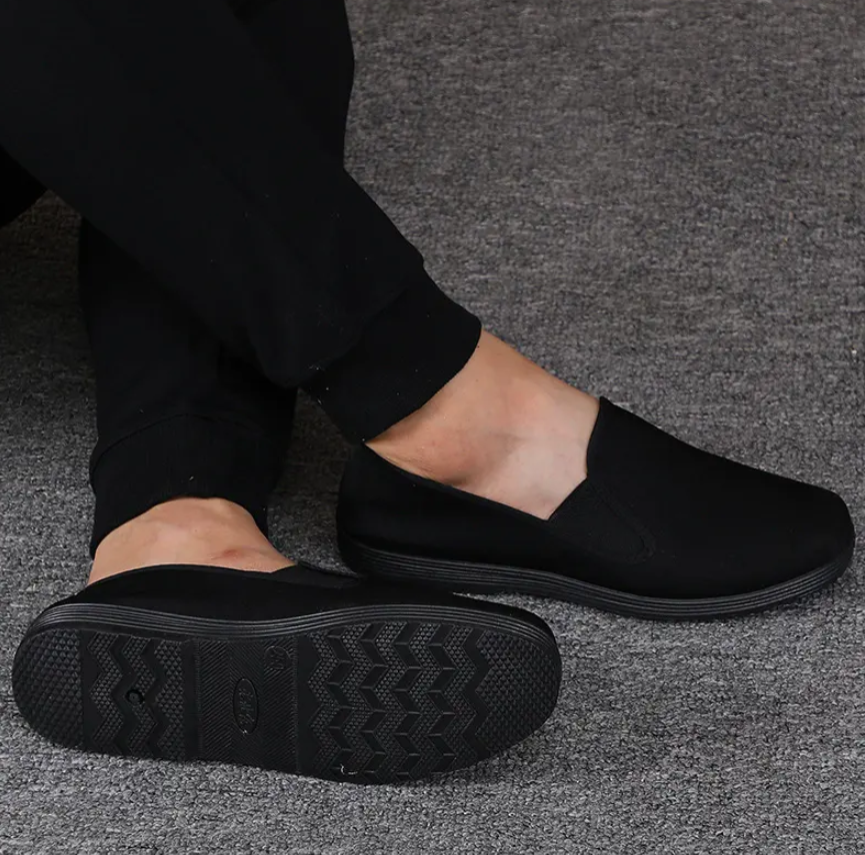 Women Shoes Ladies Rubber Shoes. Casual Black slip-on Canvas Sneakers, Ideal For Everyday Wear Ideal For Casual Wear, Walking, Travel, Light Outdoor Activity