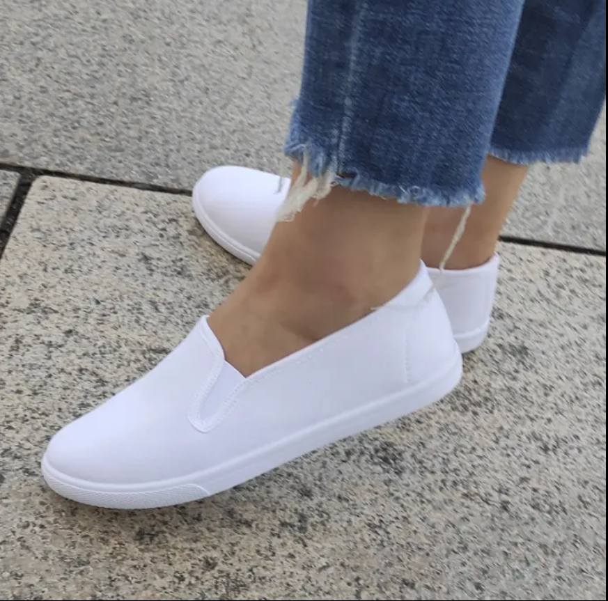Women Shoes Ladies Rubber Shoes. Casual Black slip-on Canvas Sneakers, Ideal For Everyday Wear Ideal For Casual Wear, Walking, Travel, Light Outdoor Activity