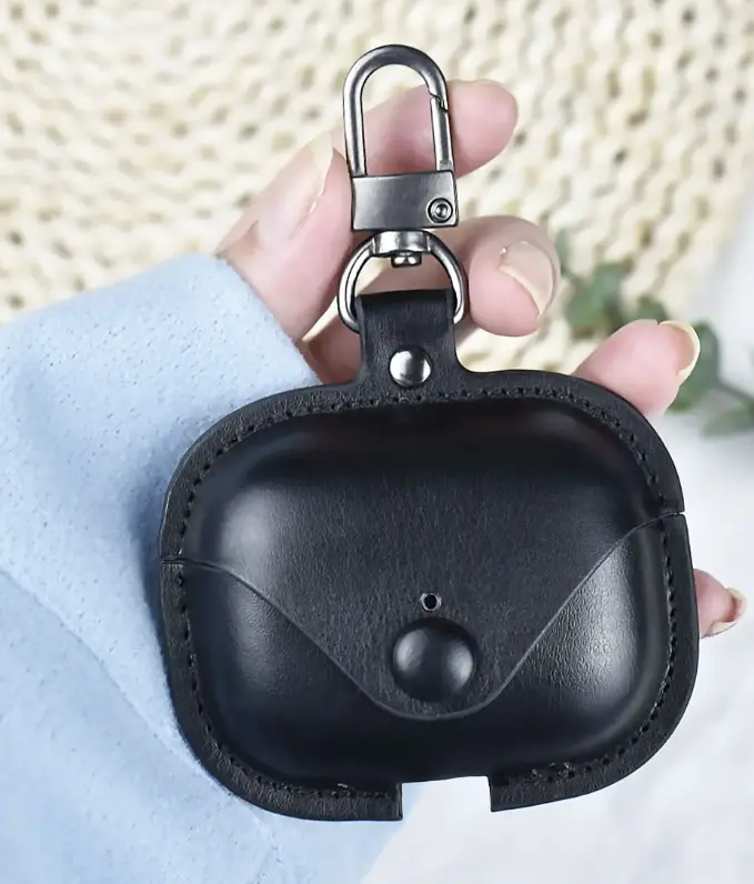 Popular High Quality Leather case Bluetooth case Earphone case for Airpods Pro/ Airpods1/Airpods 2/Airpods Bluetooth Earphones Protector Anti-Fall Leather Protection Cover For Airpods Pro1 Pro2 Pro3.