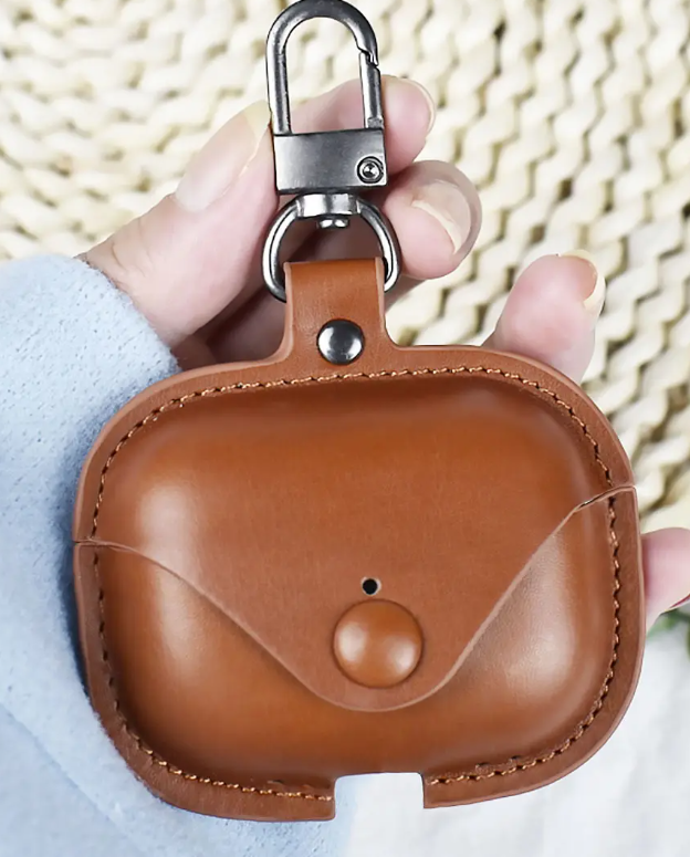 Popular High Quality Leather case Bluetooth case Earphone case for Airpods Pro/ Airpods1/Airpods 2/Airpods Bluetooth Earphones Protector Anti-Fall Leather Protection Cover For Airpods Pro1 Pro2 Pro3.