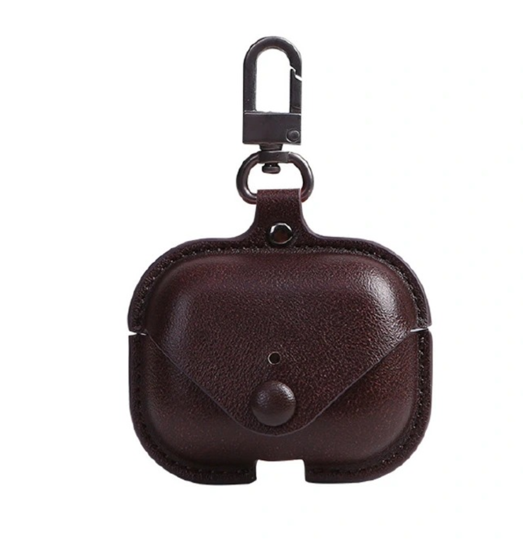 Popular High Quality Leather case Bluetooth case Earphone case for Airpods Pro/ Airpods1/Airpods 2/Airpods Bluetooth Earphones Protector Anti-Fall Leather Protection Cover For Airpods Pro1 Pro2 Pro3.