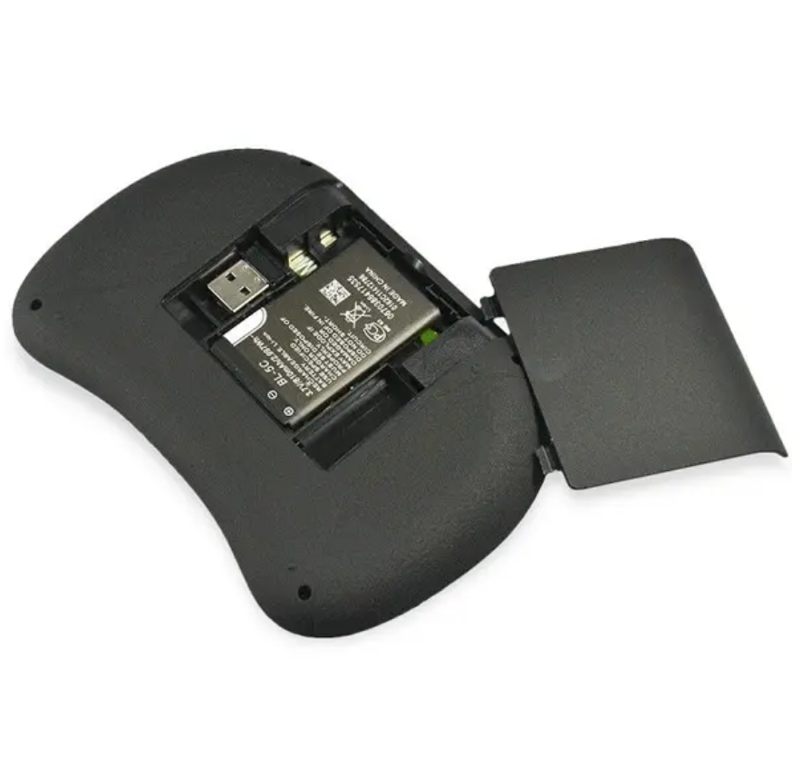 Colorful Backlit Mini Keyboard I8 Wireless keyboard Remote Control for For Android TV Box PC Black With Backlit