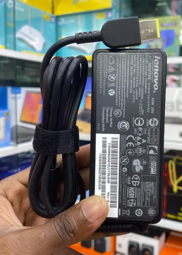 The Lenovo Laptop Charger 20V 3.25A 65W USB Adapter Is Designed To Deliver Reliable And Efficient Charging For Lenovo Laptops. With a Power Output Of 65W, It Ensures Stable Performance