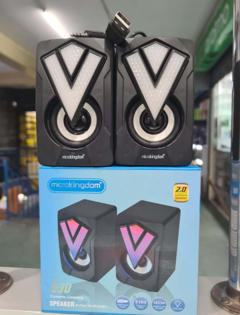 Small Laptop Outdoor Boombox Wire Extra Bass Metal Mini Gaming Portable Studio Monitor Speakers Desktop Speakers