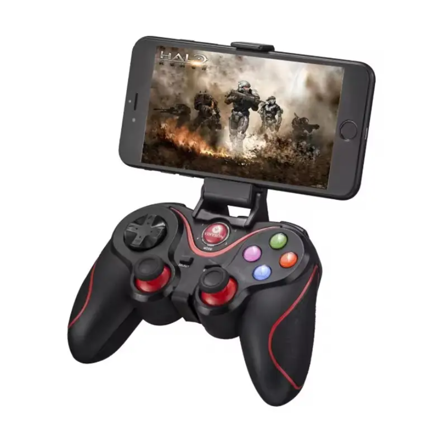 V8 Bluetooth Game Controller | Wireless Joystick | For Android, iOS & PC | Ergonomic | For Mobile Gaming
