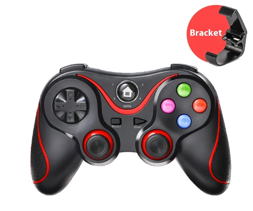 V8 Bluetooth Game Controller | Wireless Joystick | For Android, iOS & PC | Ergonomic | For Mobile Gaming