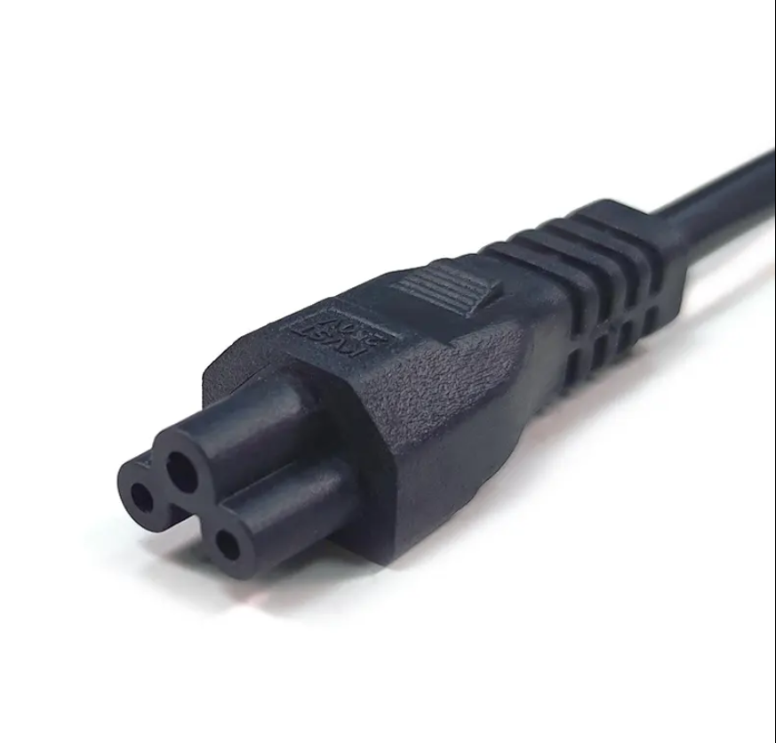 Generic Fused 3 Pin Flower Power Cable/Cord For Laptop Adapter Charger. Laptop Power Cable UK Power Cord 3 Pin Plug British Power Extension Cord