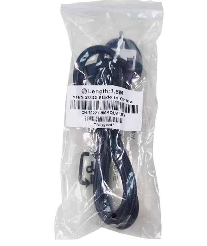 Generic Fused 3 Pin Flower Power Cable/Cord For Laptop Adapter Charger. Laptop Power Cable UK Power Cord 3 Pin Plug British Power Extension Cord
