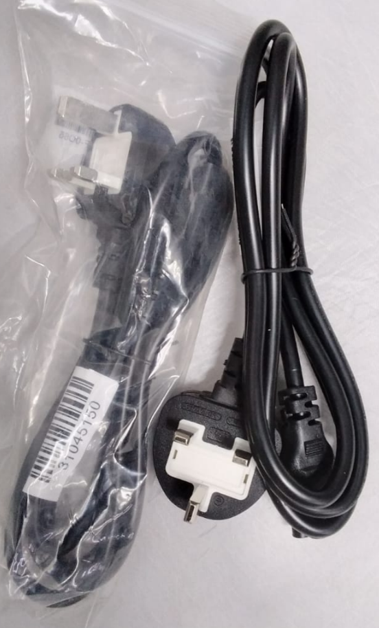 Generic Fused 3 Pin Flower Power Cable/Cord For Laptop Adapter Charger. Laptop Power Cable UK Power Cord 3 Pin Plug British Power Extension Cord