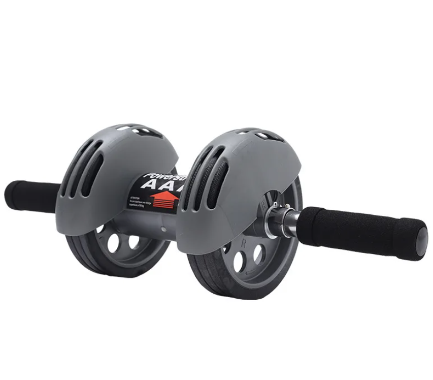 Abs Roller Power Stretch AB Wheel Powerstretch Roller Its Strong Rubber Double Wheel For Stability When Exercising Firm and Tones Abs. Strengthens Whole Body Power Stretch Roller Abs Roller