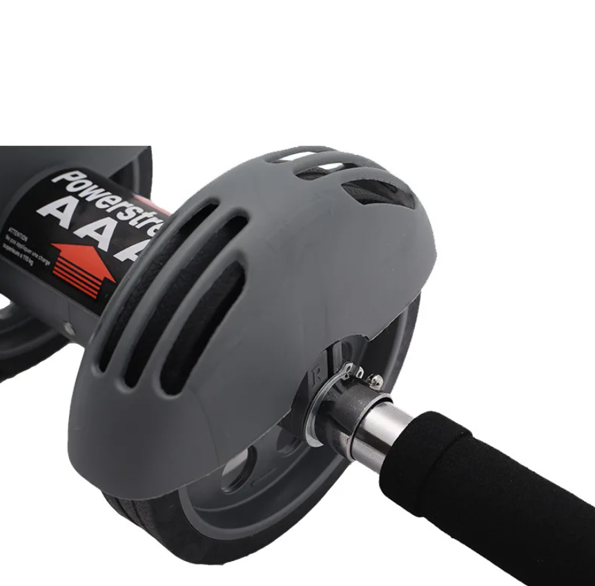 Abs Roller Power Stretch AB Wheel Powerstretch Roller Its Strong Rubber Double Wheel For Stability When Exercising Firm and Tones Abs. Strengthens Whole Body Power Stretch Roller Abs Roller