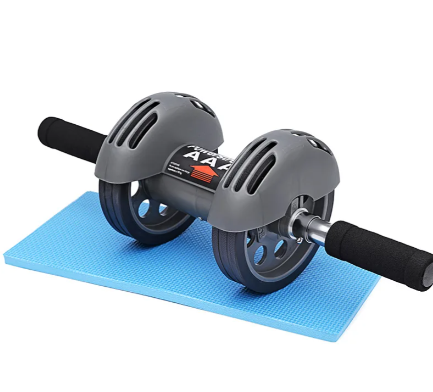 Abs Roller Power Stretch AB Wheel Powerstretch Roller Its Strong Rubber Double Wheel For Stability When Exercising Firm and Tones Abs. Strengthens Whole Body Power Stretch Roller Abs Roller