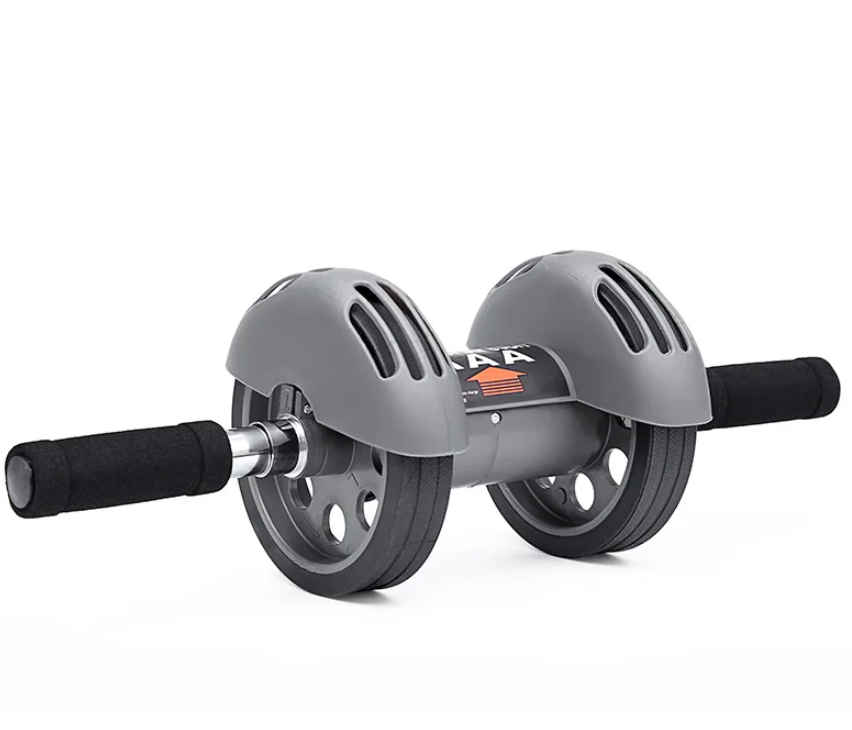 Abs Roller Power Stretch AB Wheel Powerstretch Roller Its Strong Rubber Double Wheel For Stability When Exercising Firm and Tones Abs. Strengthens Whole Body Power Stretch Roller Abs Roller