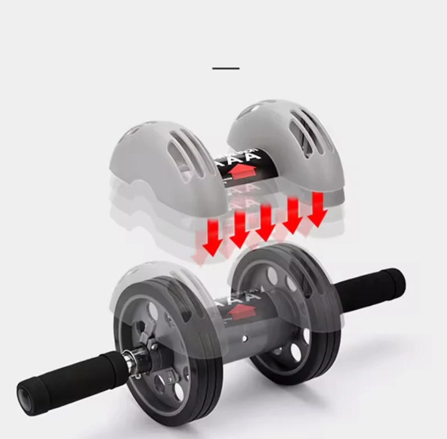Abs Roller Power Stretch AB Wheel Powerstretch Roller Its Strong Rubber Double Wheel For Stability When Exercising Firm and Tones Abs. Strengthens Whole Body Power Stretch Roller Abs Roller