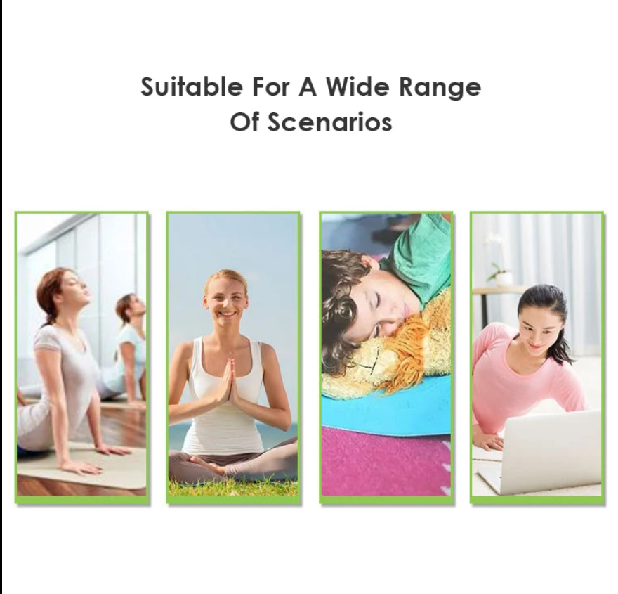 Workout Exercise Fitness Pilates Yoga Mat 6mm, 8mm Adnd 10mm- RANDOM COLOR