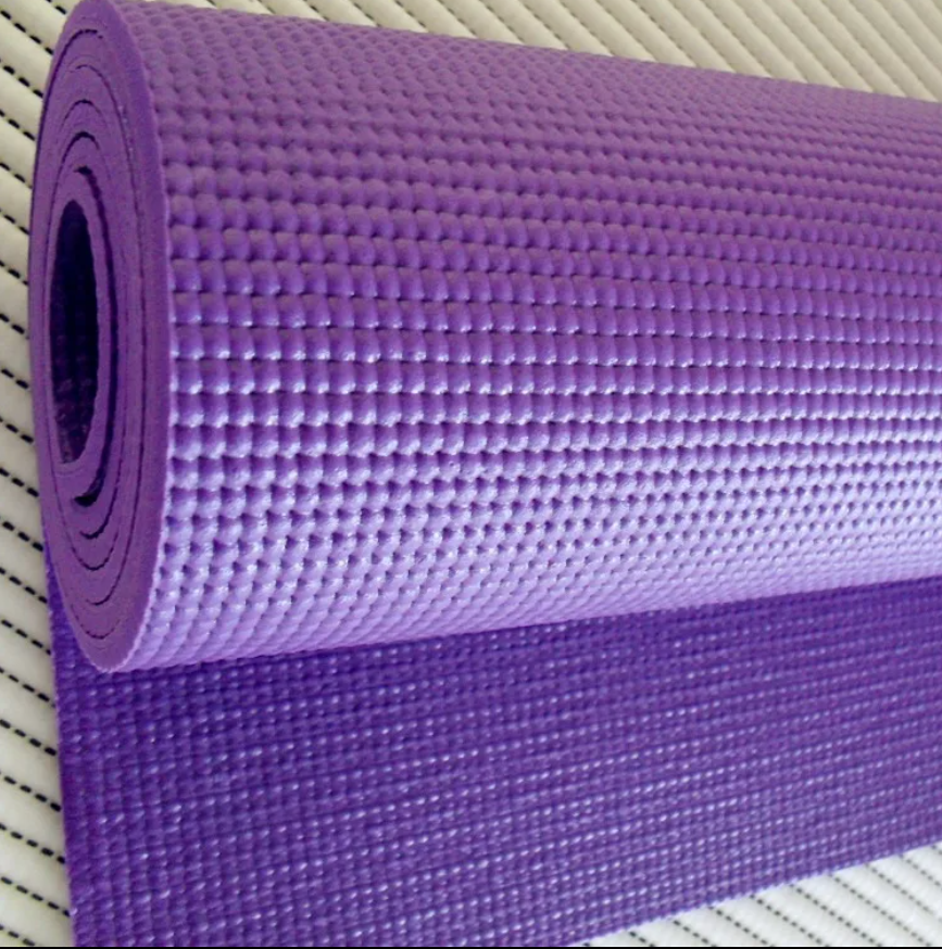 Workout Exercise Fitness Pilates Yoga Mat 6mm, 8mm Adnd 10mm- RANDOM COLOR