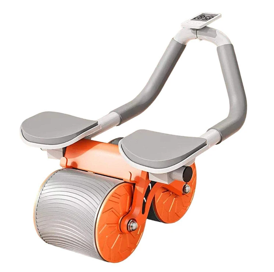 Anti-slip Abdominal Roller Ab Wheel Fitness Home Gym Workout Equipment Plastic Wheels Exercise Sliders Muscle Trainer Intelligent belly wheel