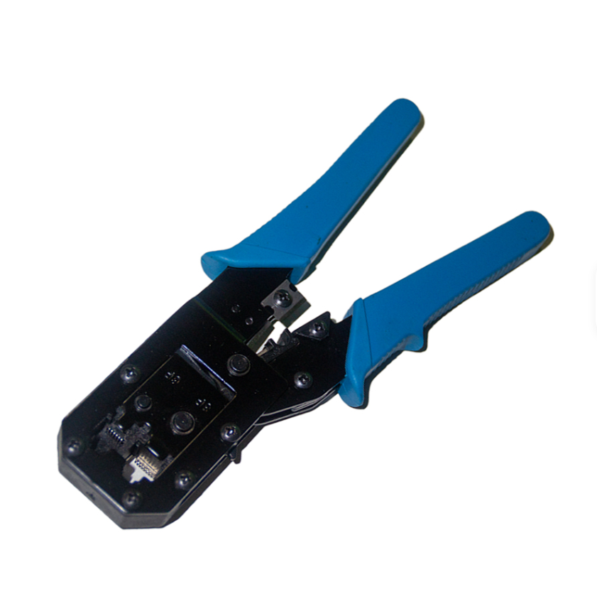 Professional RJ45/RJ11/RJ12 LAN Network Crimping Tool | For Ethernet Cable Termination | Home & Office Networking