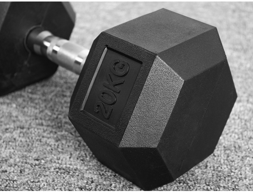High Quality Hexagonal Rubber Coated 5lb/2.5KG Increasing Gym Fitness Equipment Dumbells Hex Dumbbell Set- 5KG ONLY. Just ONE PIECE- TO BUY A SET PAY FOR TWO