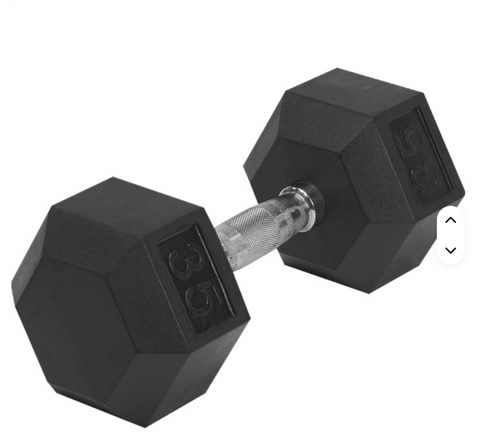 High Quality Hexagonal Rubber Coated 5lb/2.5KG Increasing Gym Fitness Equipment Dumbells Hex Dumbbell Set- 5KG ONLY. Just ONE PIECE- TO BUY A SET PAY FOR TWO