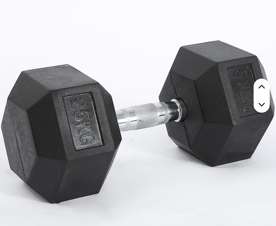 High Quality Hexagonal Rubber Coated 5lb/2.5KG Increasing Gym Fitness Equipment Dumbells Hex Dumbbell Set- 5KG ONLY. Just ONE PIECE- TO BUY A SET PAY FOR TWO