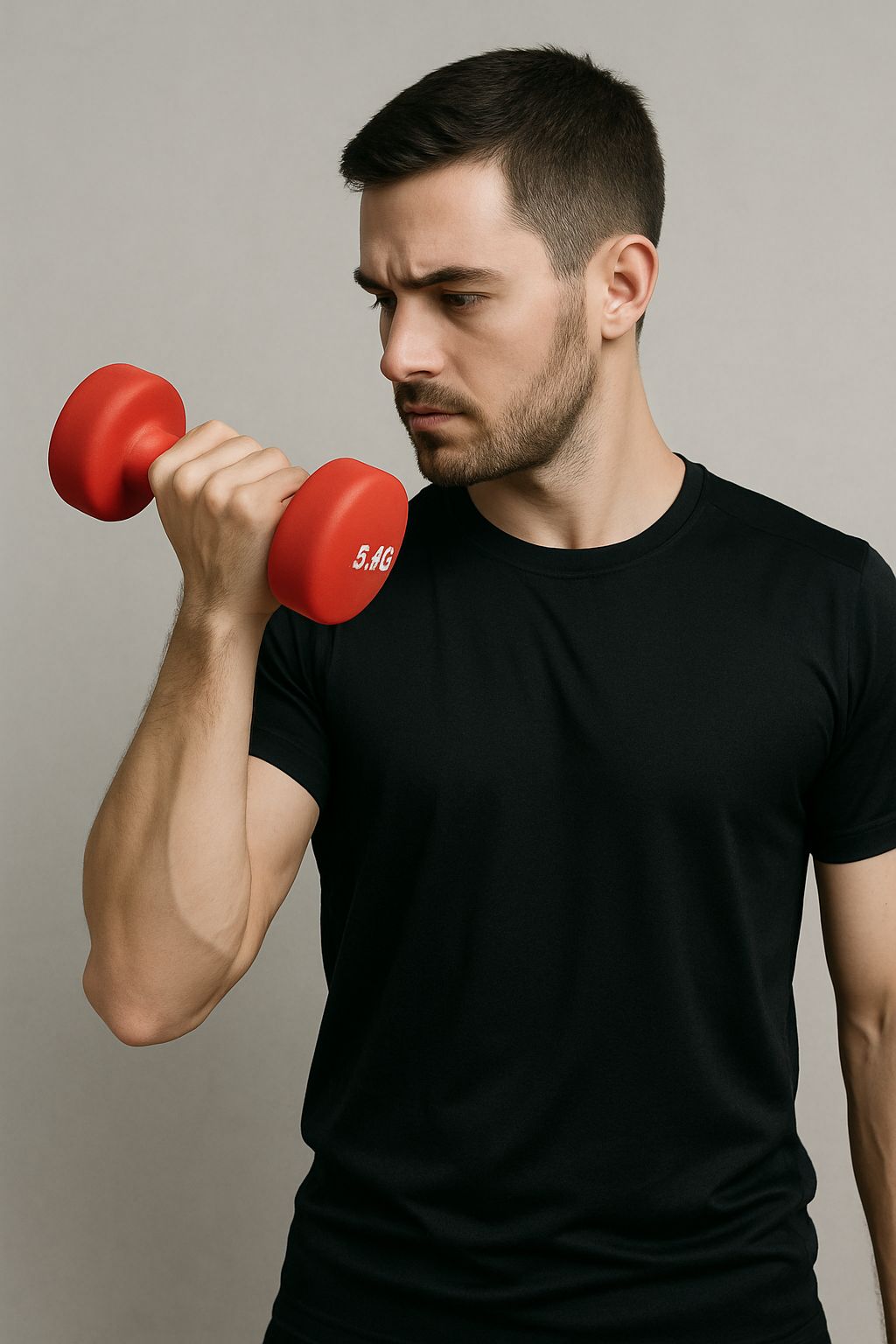 Gym Fitness Training Exercise Neoprene Vinyl Coated Dipping Dumbbell SET. AEROBICS NEOPRENE COATED BONE DUMBELL SET-Perfect For Home/oOfice/Gym Workout -RANDOM.