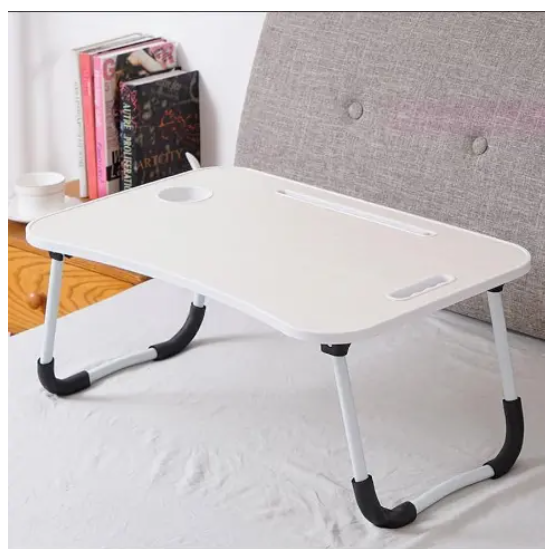 Portable Folding Laptop Table Standing Bed Desk Notebook Stand Reading Holder Computer Desks Working Wooden Computer Table