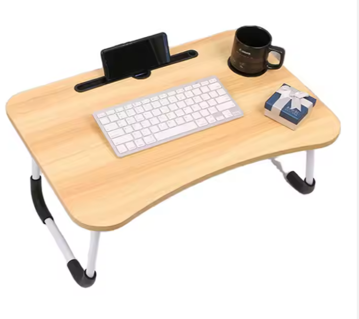 Portable Folding Laptop Table Standing Bed Desk Notebook Stand Reading Holder Computer Desks Working Wooden Computer Table