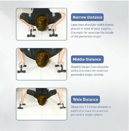 Non-slip Push up Stand Home Fitness Power Rack Gym Handles Pushup Bars Exercise Arm Chest Muscle Training Bodybuilding Equipment