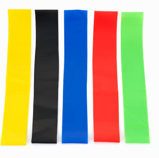 5 Sets Deep Fitness Natural Latex Elastic Fitness Bands High Quality Loop Resistance Bands Pull up Assist Power Strength Training.